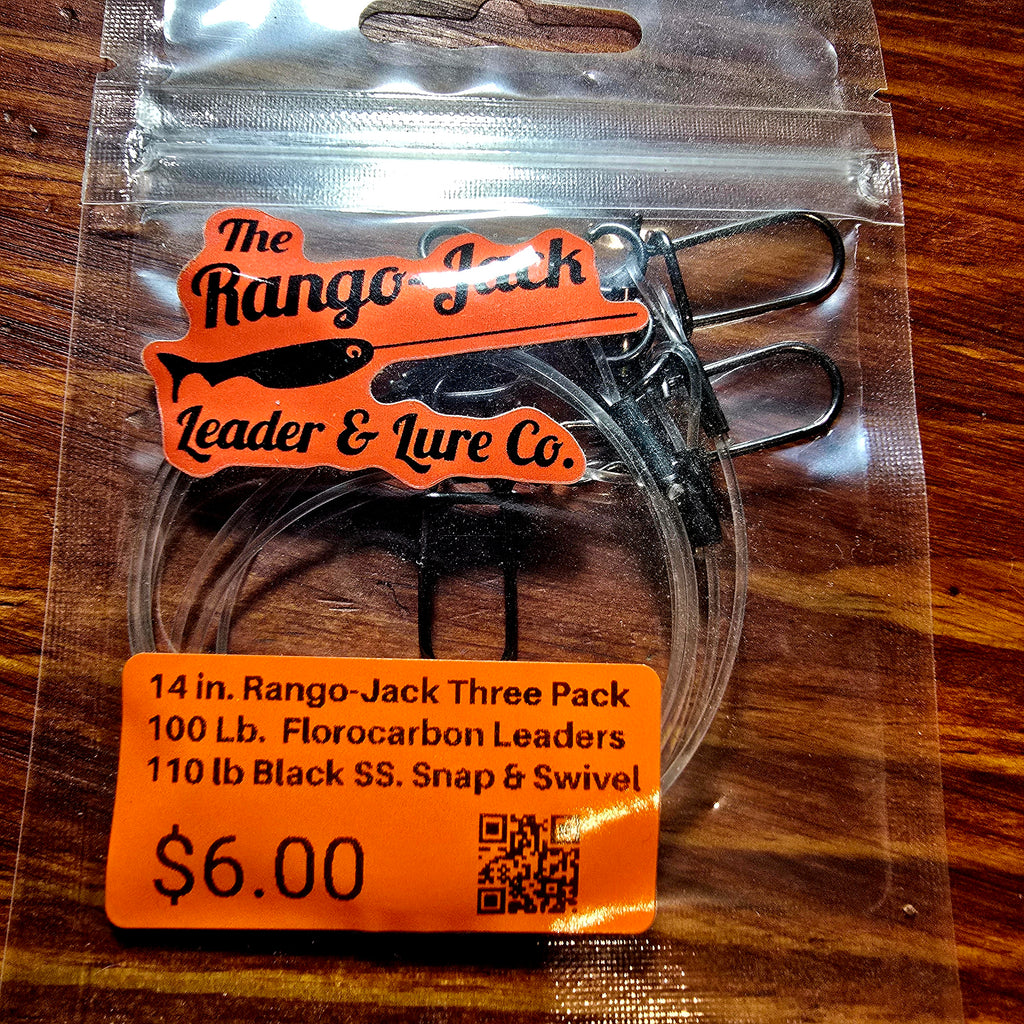 100 Lb. Fluorocarbon Leaders