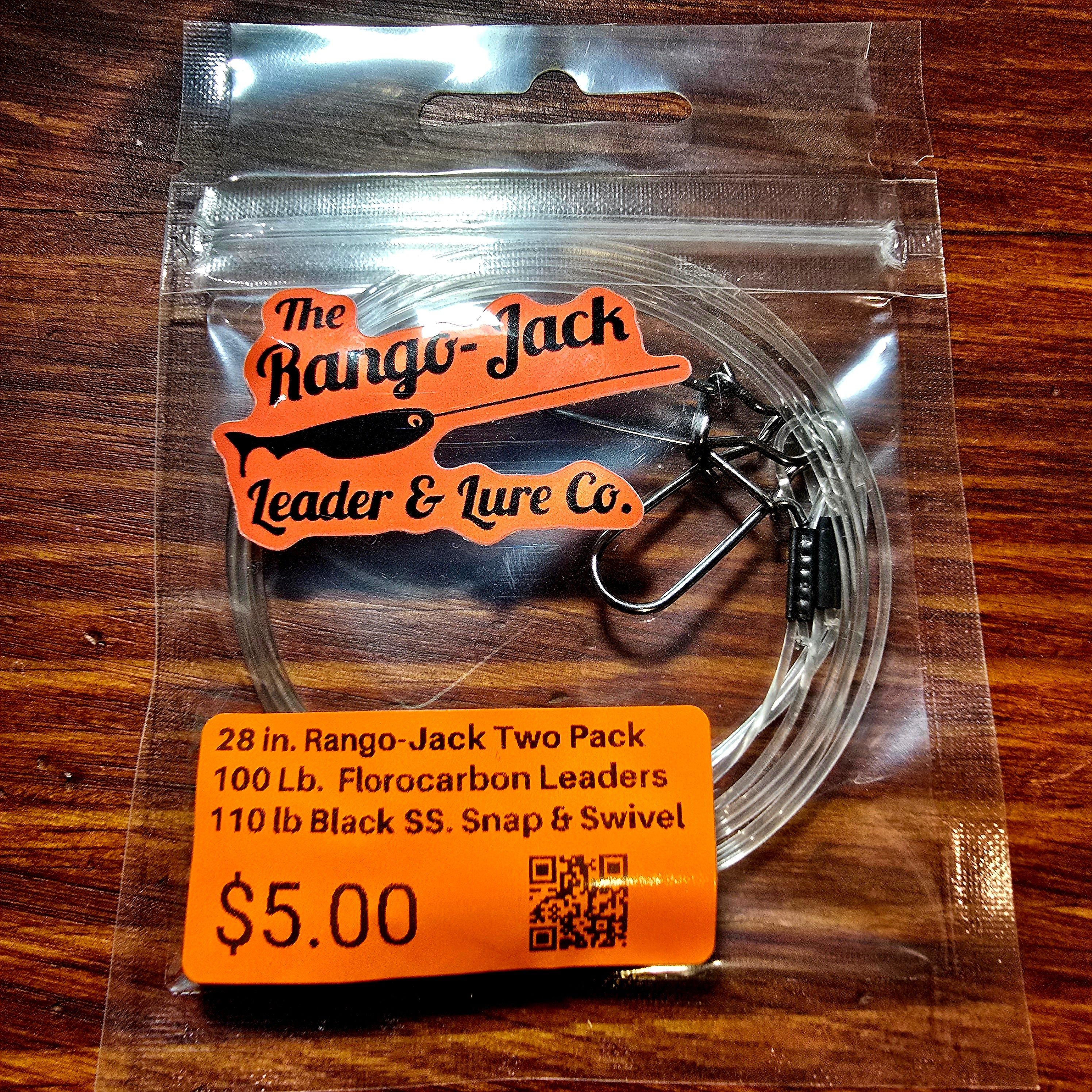 100 Lb. Fluorocarbon Leaders