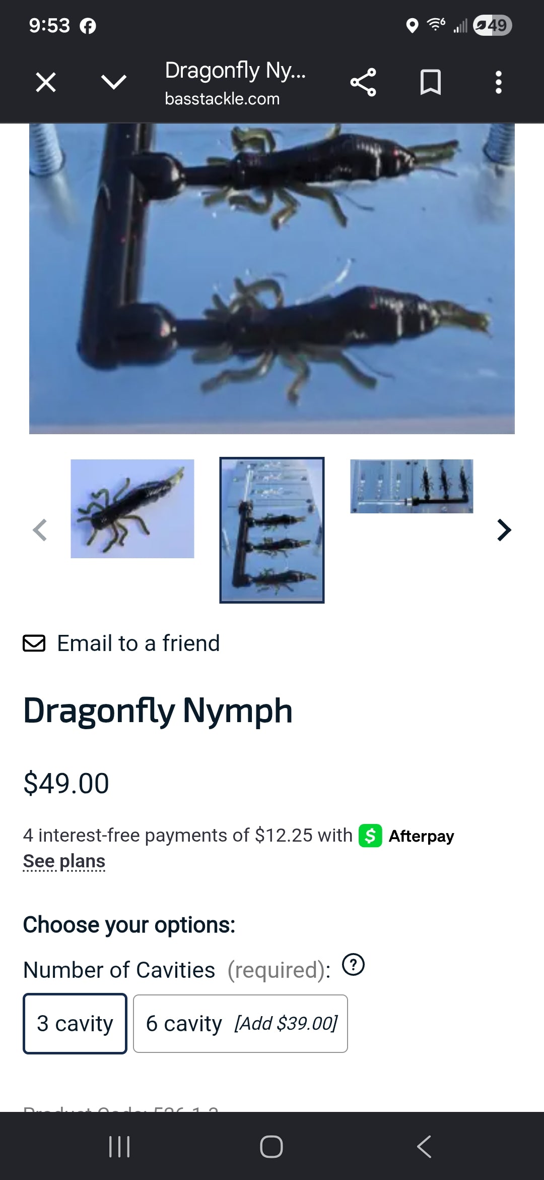 Bass Tackle nymph